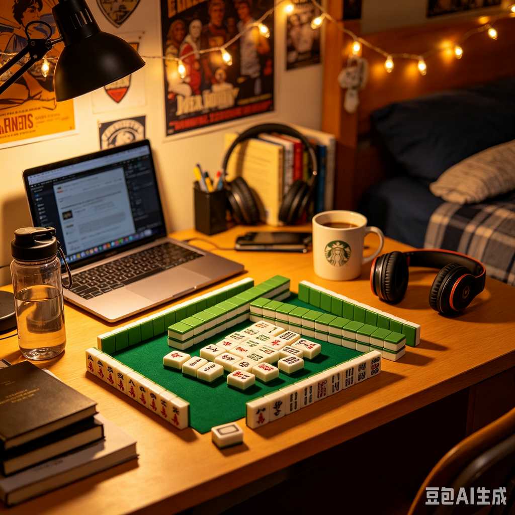 custom pattern art mahjong set