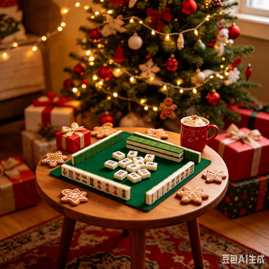 hotel room mahjong set