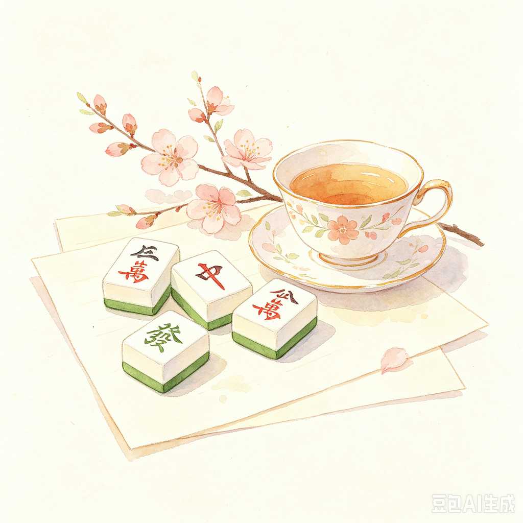 personal engrave mahjong tiles