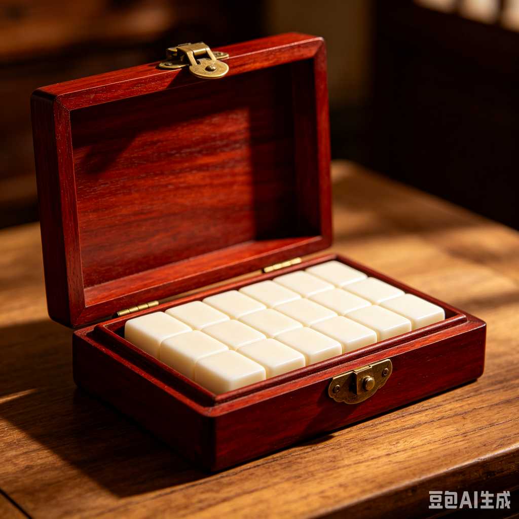 mini mahjong set for travel