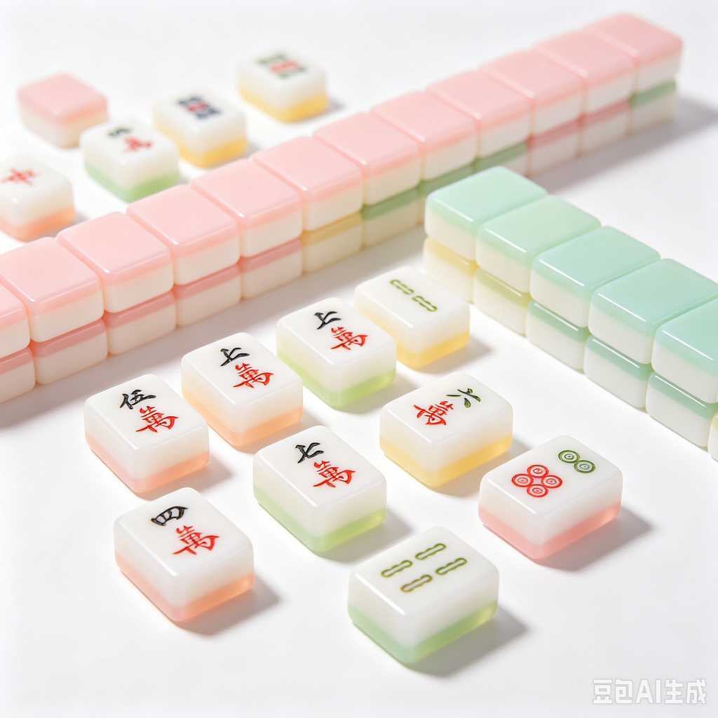 pattern printed mahjong packaging